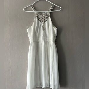 Maniju white homecoming dress
